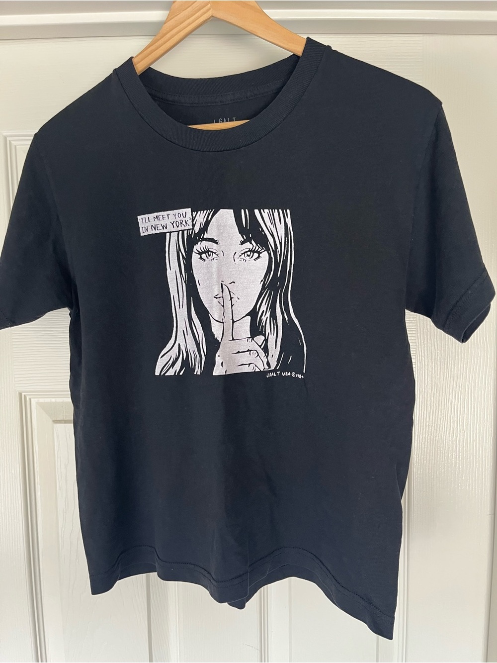Graphic Black Brandy Melville Tee shirt